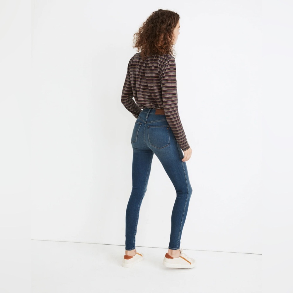 Madewell Women’s 10" High-Rise Roadtripper Supersoft Jeans Playford Wash 31T - Picture 2 of 16